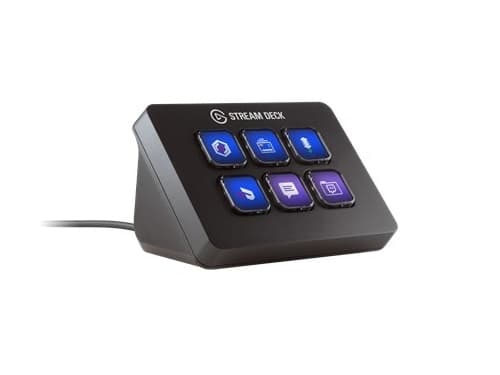 Elgato Stream Deck Mini Compact 6-Key Control Pad - image 1