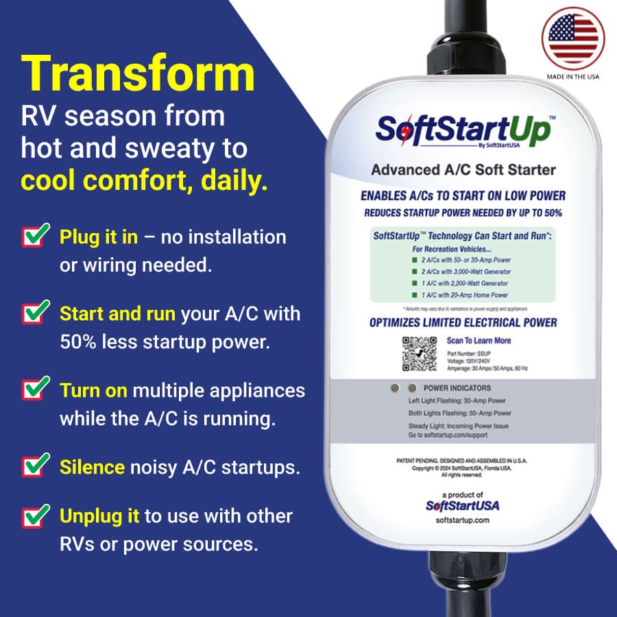 SoftStartUp™ Plug & Play RV A/C Soft Start Controller SSUP50 - image 1