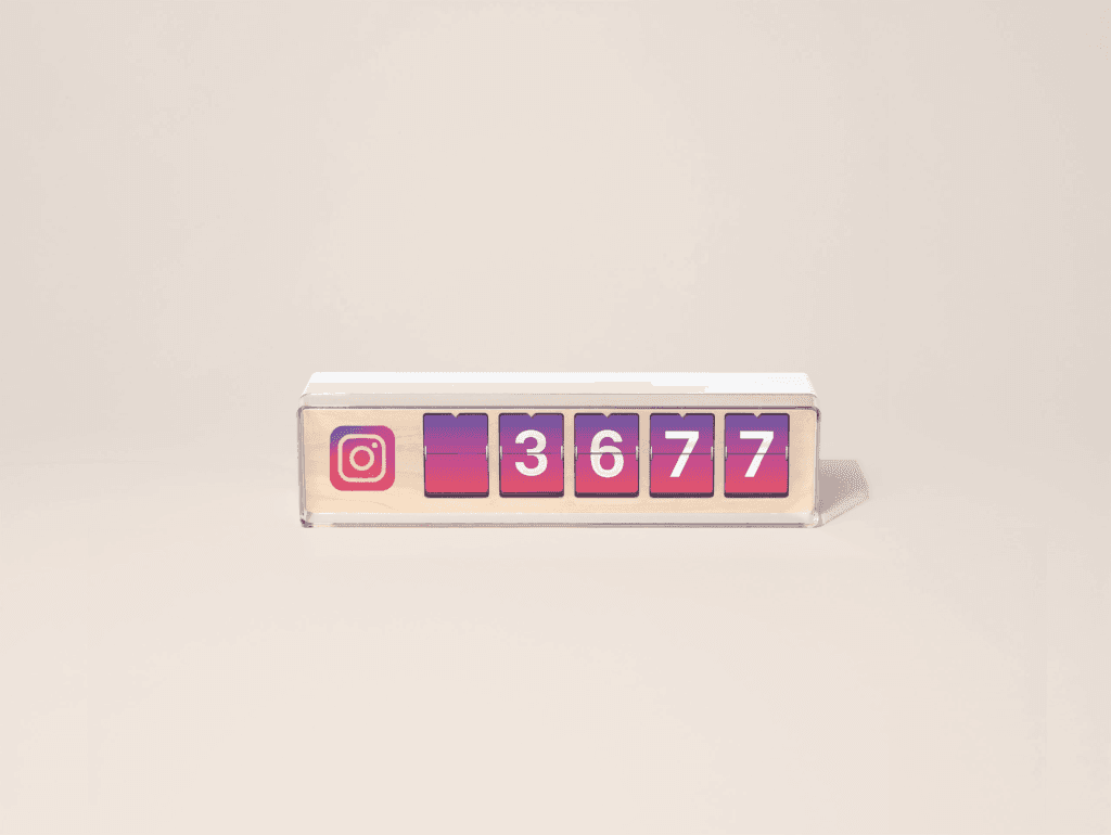 Instagram Counter by Smiirl - image 1