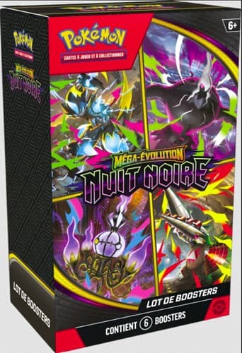 Pokemon Trading Card Game: Mega Evolution Pitch Black Booster Bundle (French) - image 1