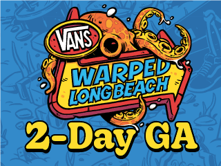 2026 Vans Warped Tour Long Beach - 2-Day General Admission Ticket - image 1