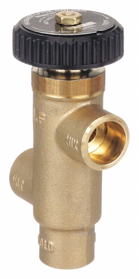 WATTS Hot Water Extender Mixing Valve: 1/2 in Inlet Connection Size, 1/2 in Outlet Connection Size - image 1