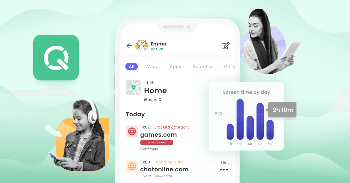 Qustodio Parental Control and Digital Wellbeing Solution - image 1