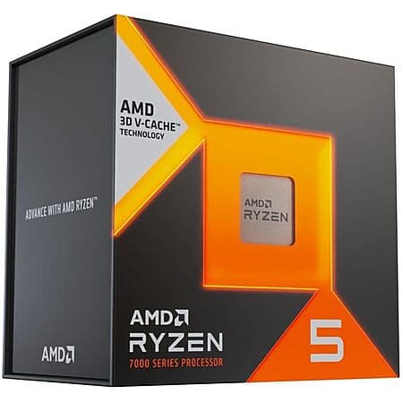 AMD Ryzen 5 7600X3D Raphael AM5 4.1GHz 6-Core 12-Thread Processor - image 1
