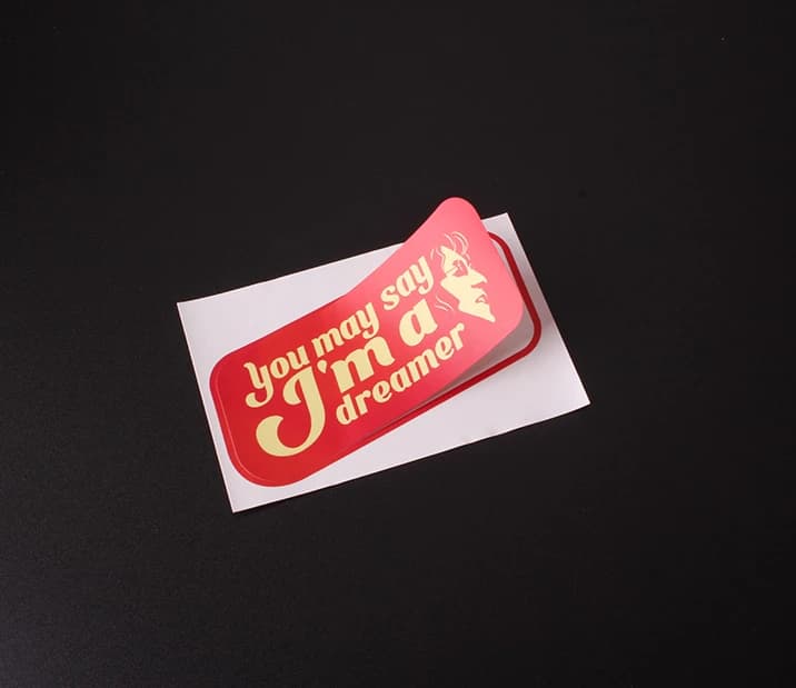 PVC Die Cut Stickers 2.36x1.57in Qty 100 - image 1