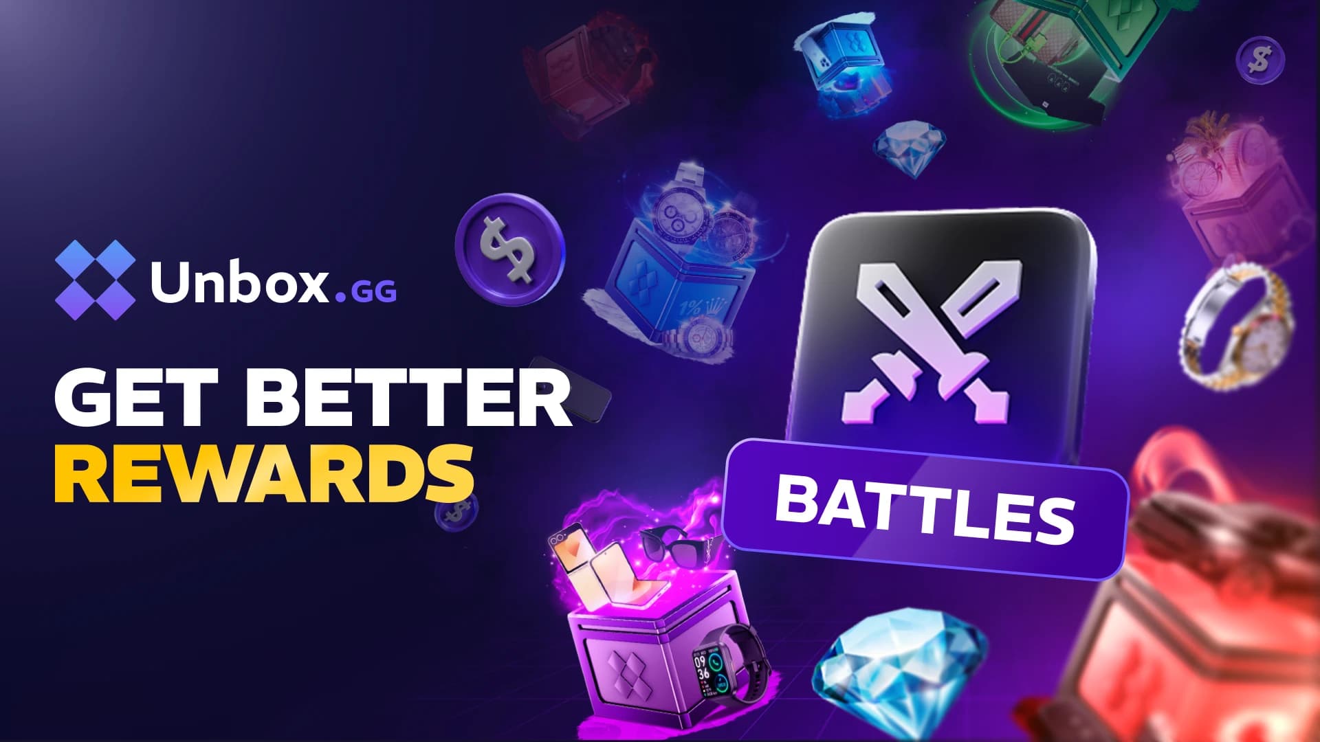 Case Battles and Mystery Box Battles Site | Unbox.gg - image 1