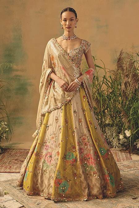 Basanti Kapde aur Koffee The Amaltas Lehenga Set - image 1