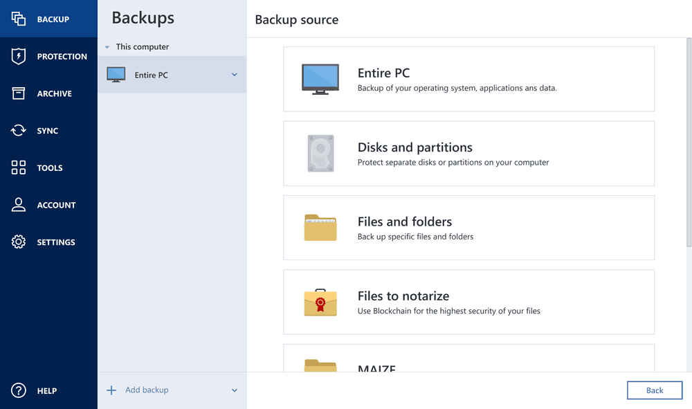 Acronis True Image - image 1