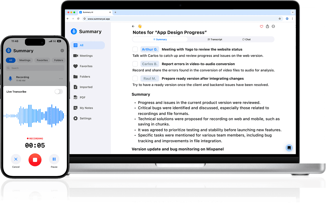 Summary AI Meeting Summary Software - image 1