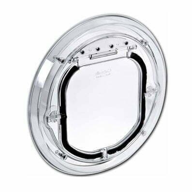 G-SDDC Maxi Dual Glaze Glass Fitting Cat Flap – Clear - image 1