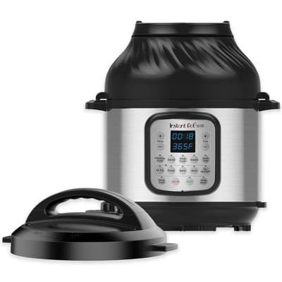 Instant Pot 6qt Crisp Pressure Cooker Air Fryer - Silver - image 1