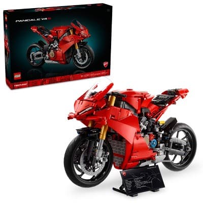 LEGO Technic Ducati Panigale V4 S Motorcycle Model Building Set 42202 - image 1