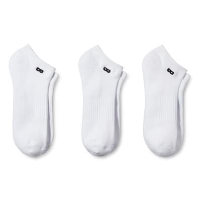 Pair of Thieves Men's Low-Cut Socks 3pk - White 6-12 - image 1