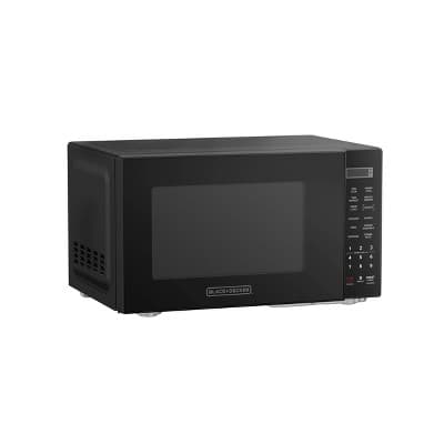 BLACK+DECKER 0.9 cu ft Microwave Black - image 1