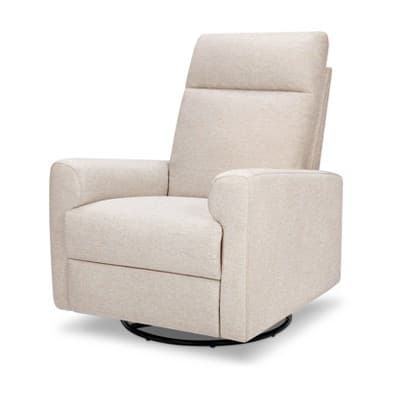 DaVinci Erin Press-Back Recliner and Swivel Glider - Beach: Wood Frame, Maximum Seating Capacity 1, Solid Pattern, Upholstered - image 1