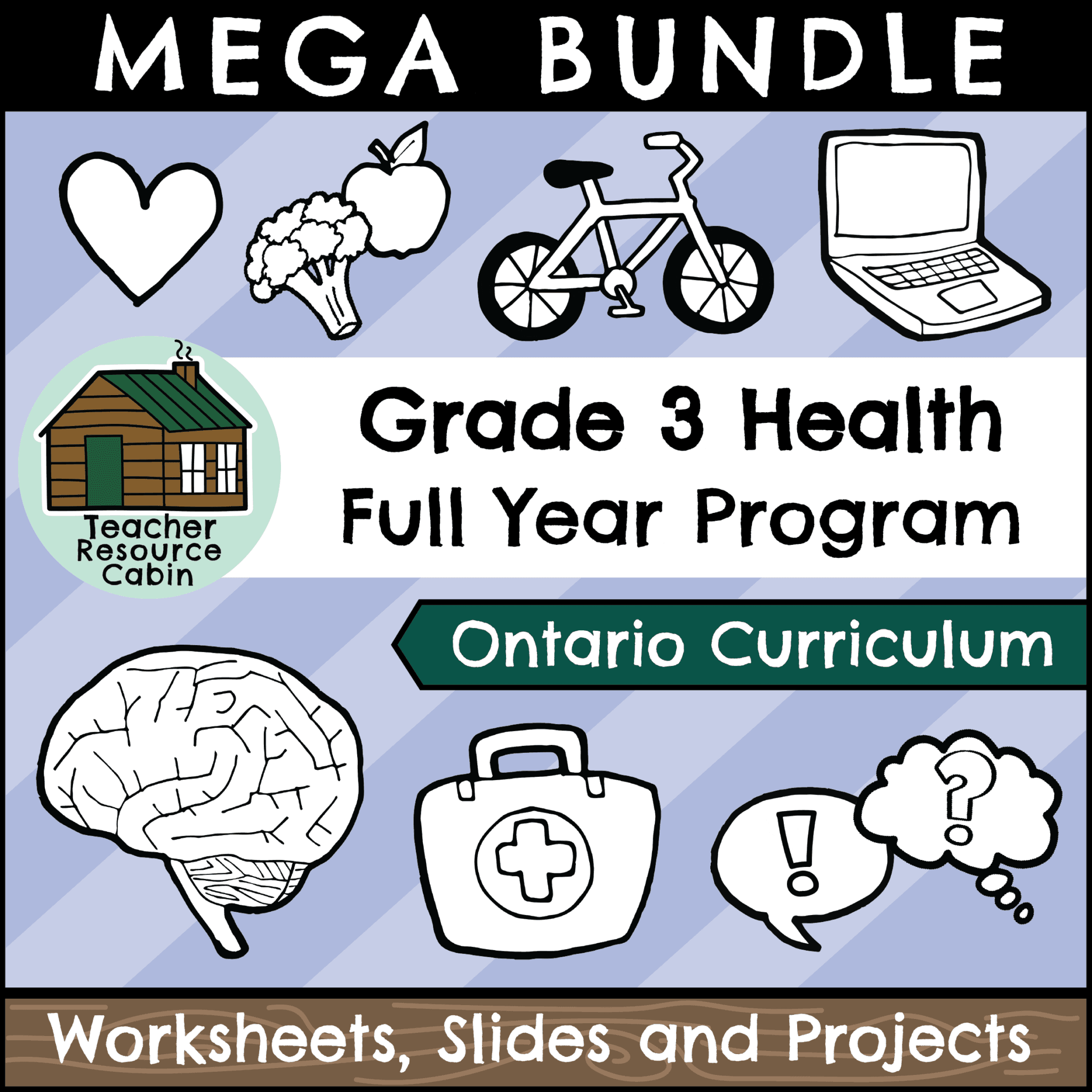 Grade 3 Ontario Health Mega Bundle (FULL YEAR) - image 1