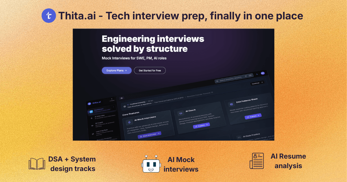 AI Interview Prep by Thita.ai - image 1