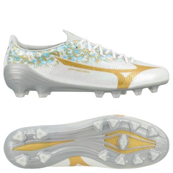 Mizuno Alpha III Made in Japan FG João Félix - Weiß/Gold LIMITED EDITION - image 1