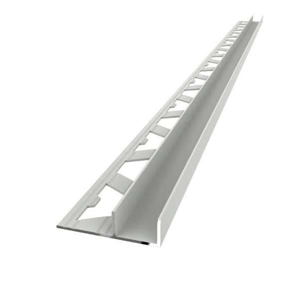 All-Channel Profile Aluminium 10mm Matt Silver x 3m - image 1