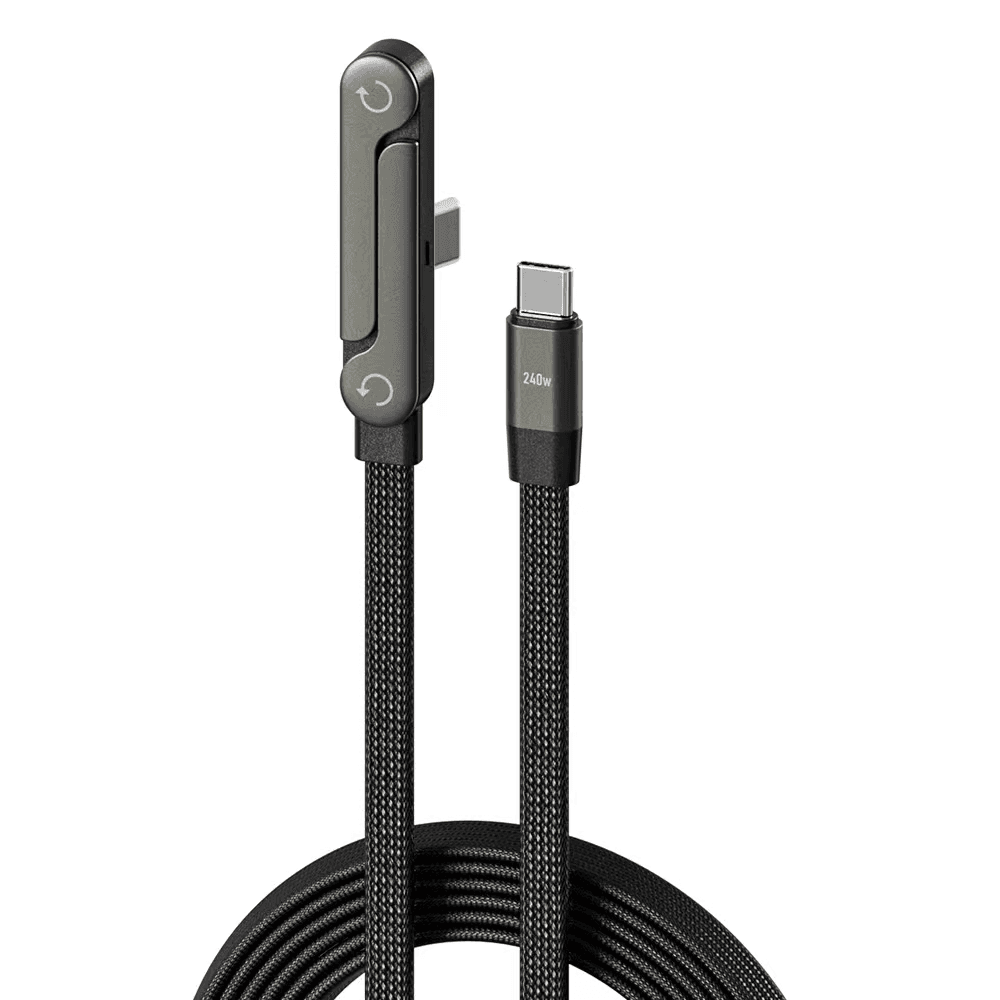 Premium Super Fast 240W Charging & Data Cable With Stand - image 1
