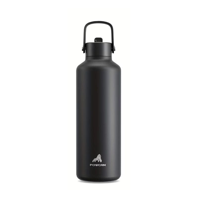 Termopudele ar salmiņu POWCAN melna 710ml - image 1