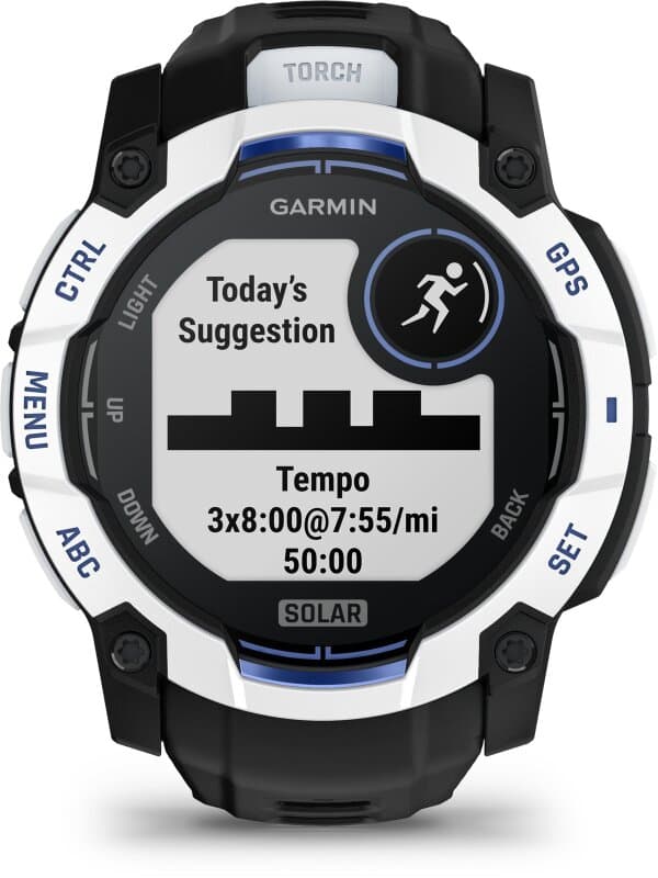 GARMIN Instinct 3 Solar 50 mm Supernova Limited Edition Schwarz/Steinweiss - image 1