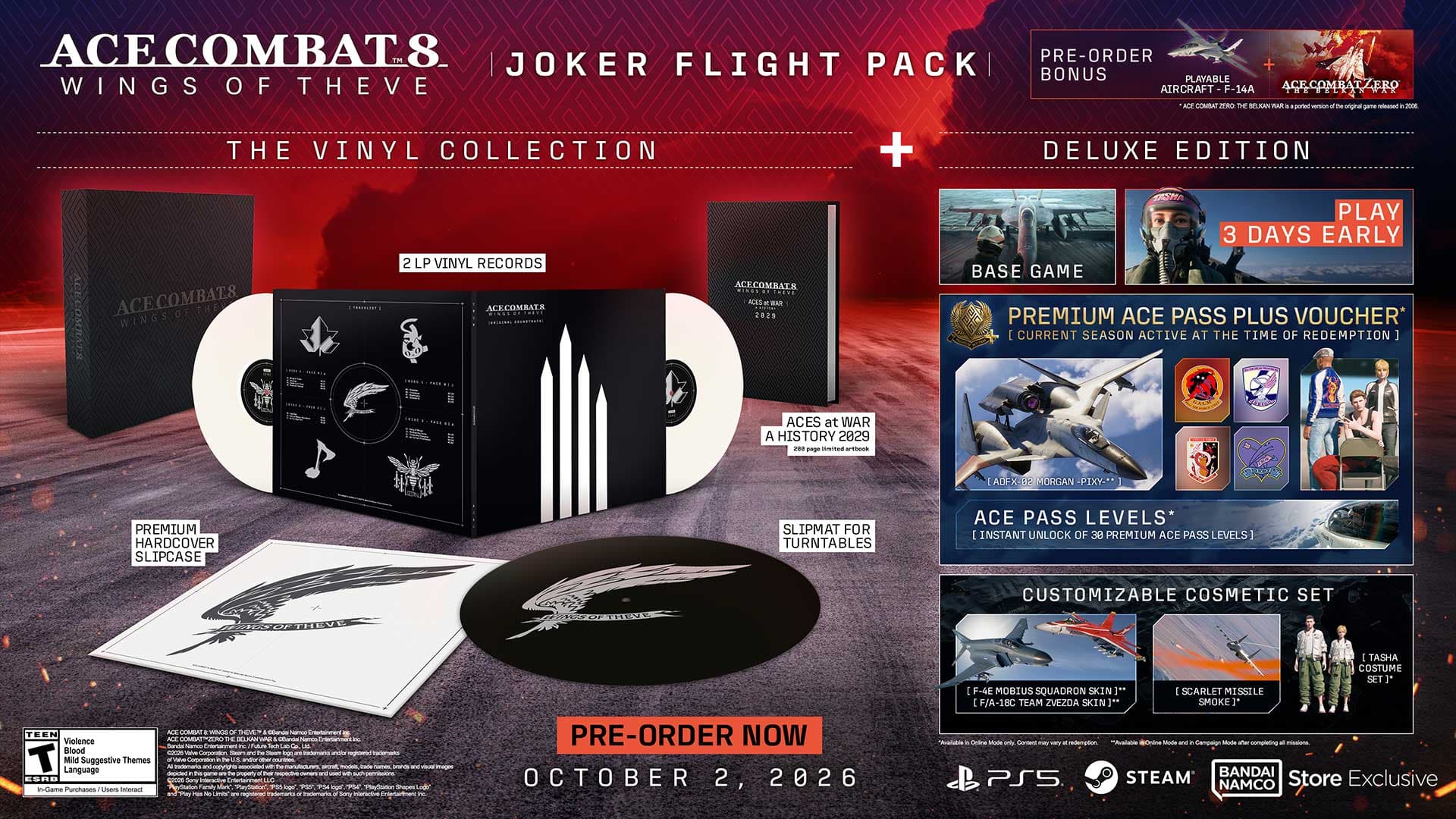 Ace Combat 8: Wings of Theve Joker Flight Pack Deluxe Edition - image 1