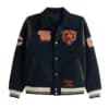 1985 Chicago Bears Blue Varsity Jacket - image 1