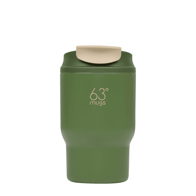 Смачна термочашка для кави Глибока зелена 63mugs Drive - image 1