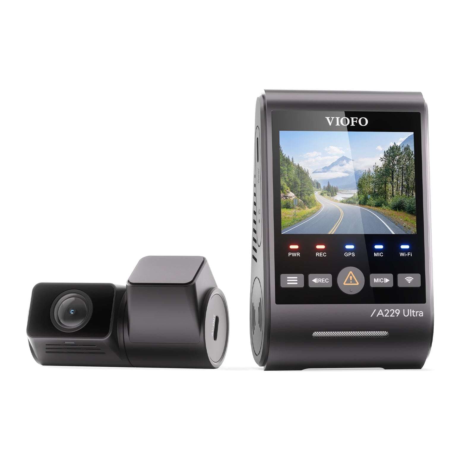 VIOFO A229 Ultra 2 Channel Dual 4K Front & Rear Dash Cam with Sony STARVIS 2 Sensors - image 1