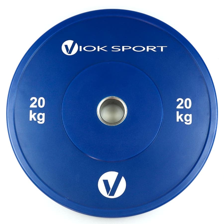 Disco bumper olímpico Viok Sport de color 20 Kg - image 1