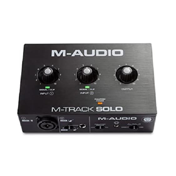 M-Audio M-Track Solo USB Audio Interface - image 1