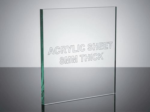 Glass Look Cast Acrylic Sheet (Perspex) - image 1