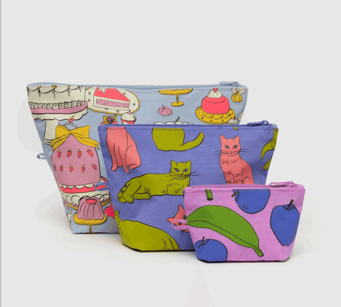 Baggu Go Pouch Set - Assorted Prints - image 1