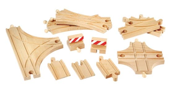 BRIO Advanced Expansion Set 33307 Wooden Railway Extra Track - image 1