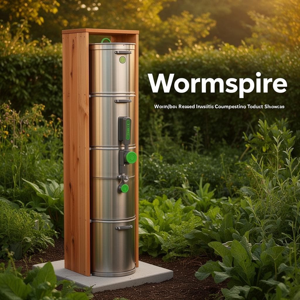 Wormspire™ Effortless Worm Composting Tower - image 1