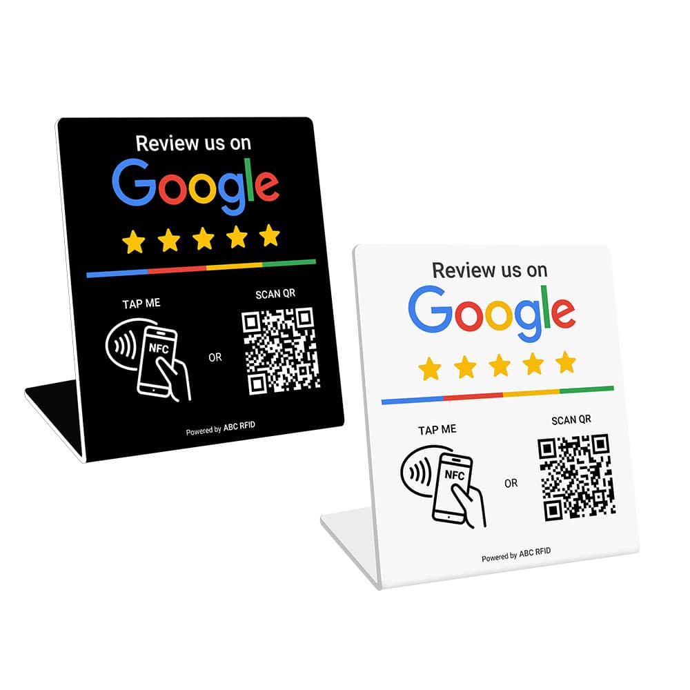 Google Review Stand (NFC Tap + QR Code) Big - image 1