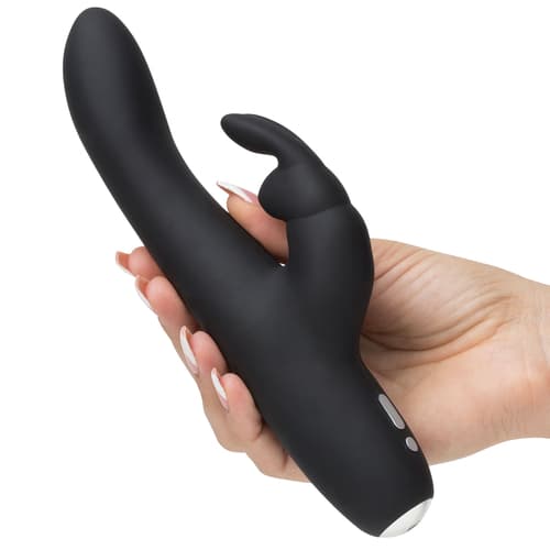 Fifty Shades Of Grey Slimline Greedy Girl Rabbit Vibrator - image 1