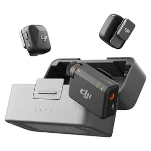 DJI Mic Mini 2.4GHz 2-Person Clip-On Digital Wireless Microphone System with Charging Case - image 1
