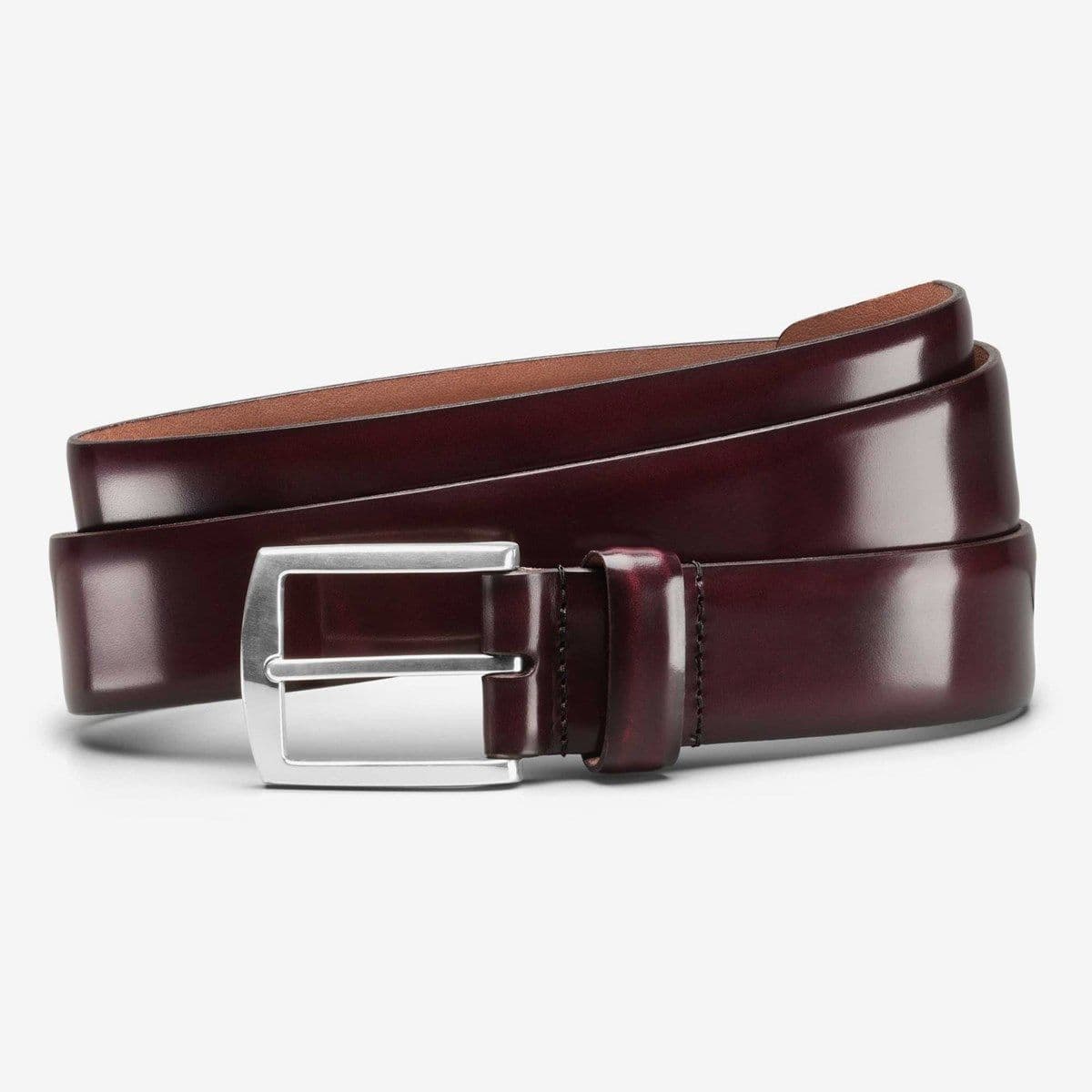 Men's Midland Avenue Dress Belt Burgundy - image 1