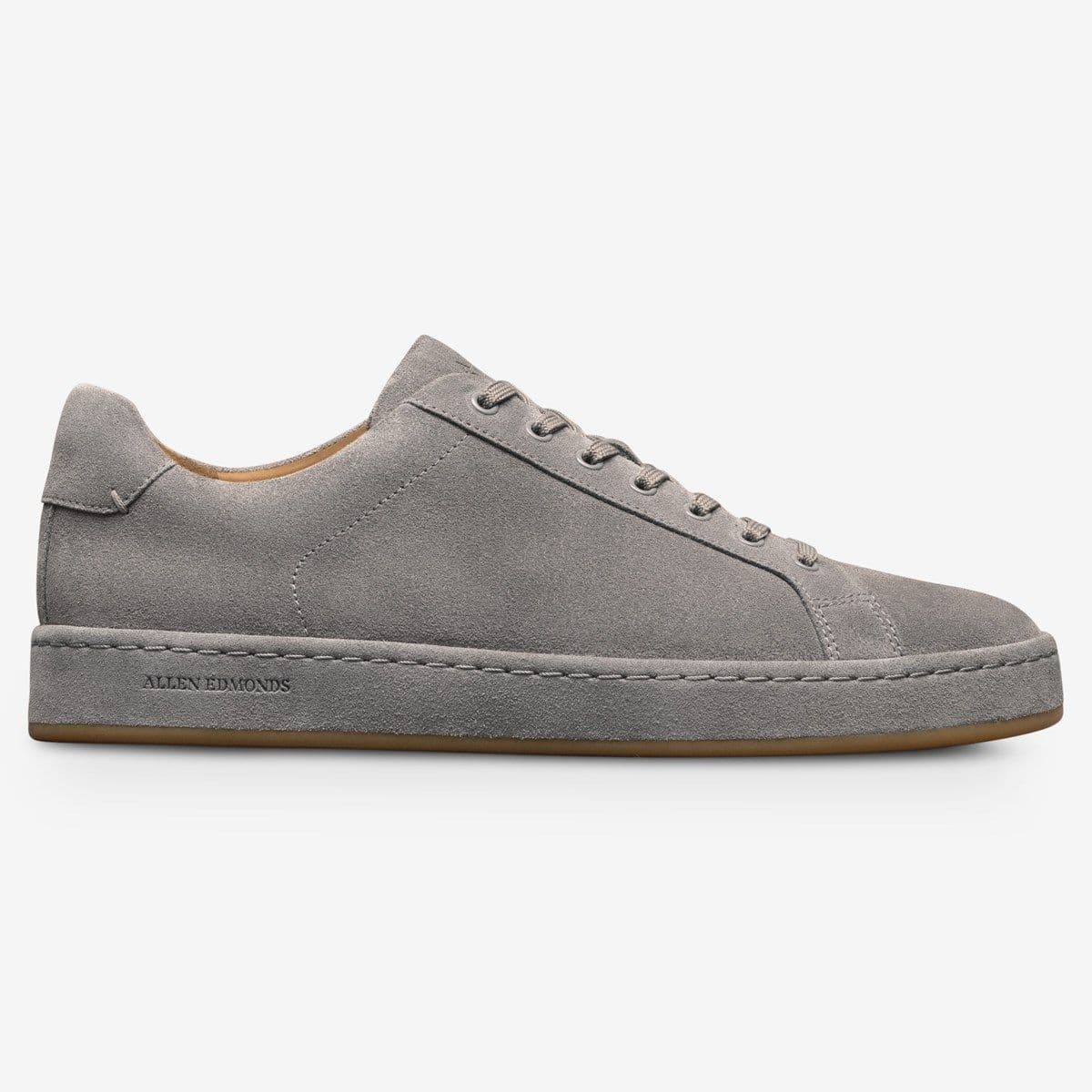 Men's Barnes Lace-Up Sneaker Piombo Grey Suede - image 1