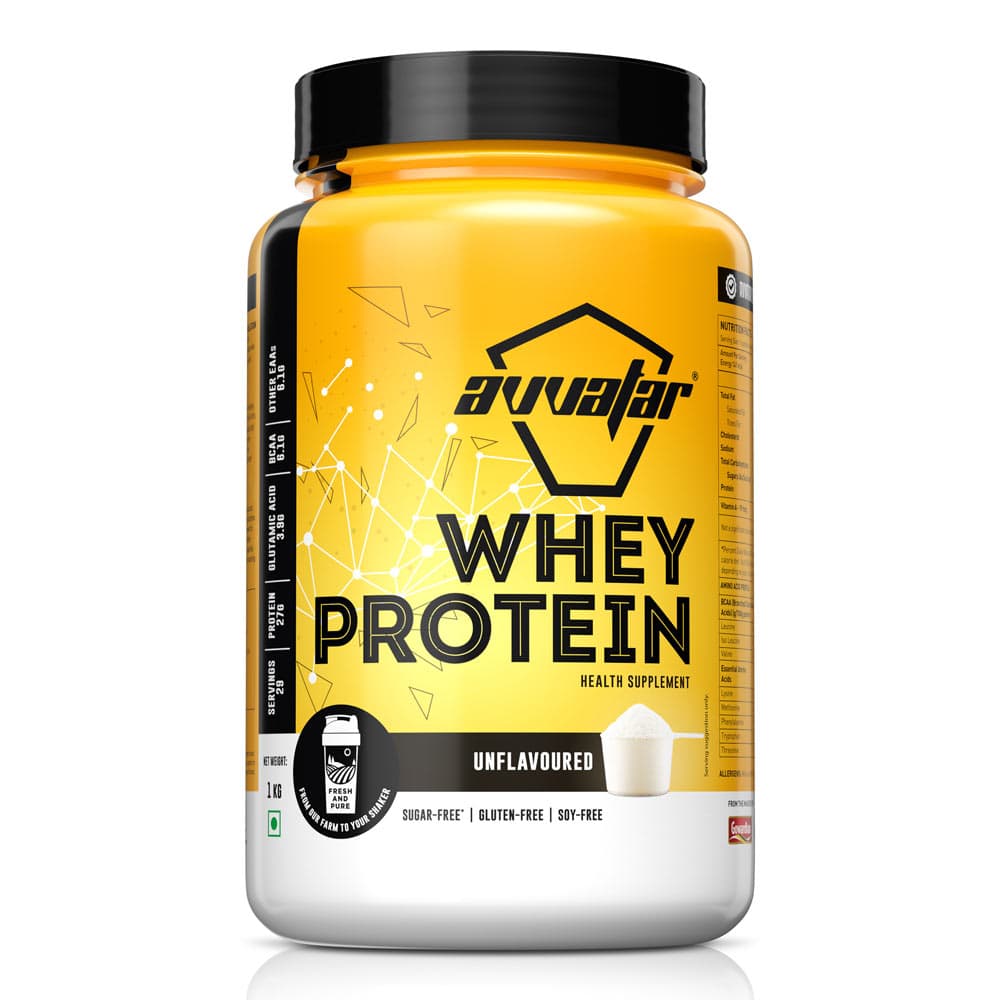 Avvatar Whey Protein Raw Unflavoured 1 Kg - image 1