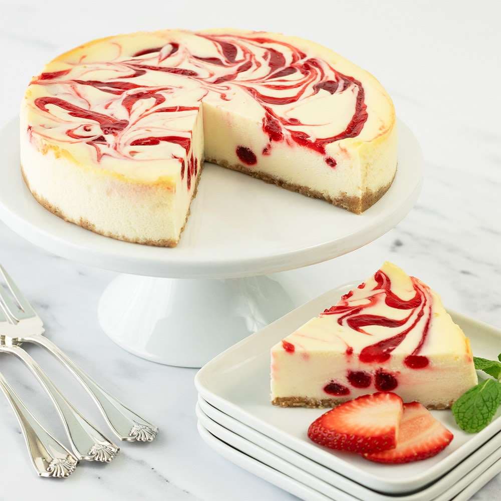 Strawberry Swirl Cheesecake - image 1