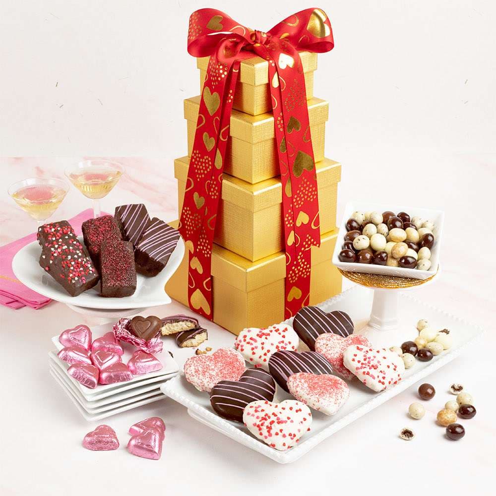 Solid Gold Valentine's Day Tower - image 1