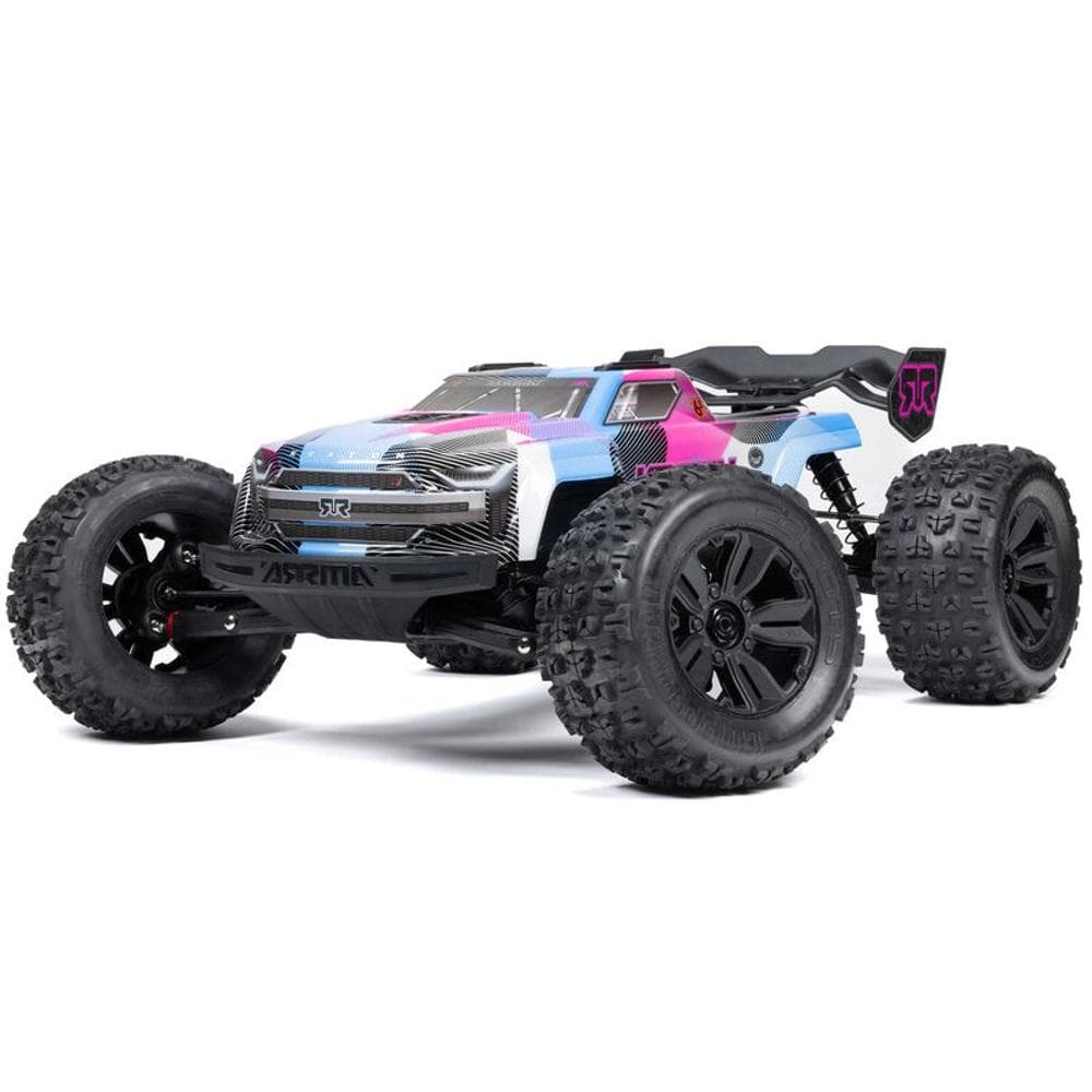 1/8 KRATON 4X4 6S BLX V6 Blue/Pink - image 1