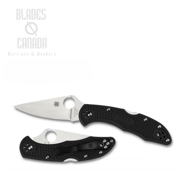 Spyderco Delica 4 Folding Knife VG-10 FRN Black - image 1