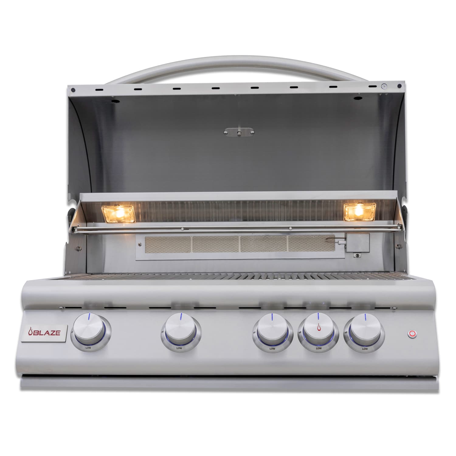Blaze 32-Inch 4-Burner Premium LTE+ Gas Grill with Rear Burner and Built-in Lighting System - image 1