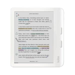 Kobo Libra 2 Colour eReader — White - image 1