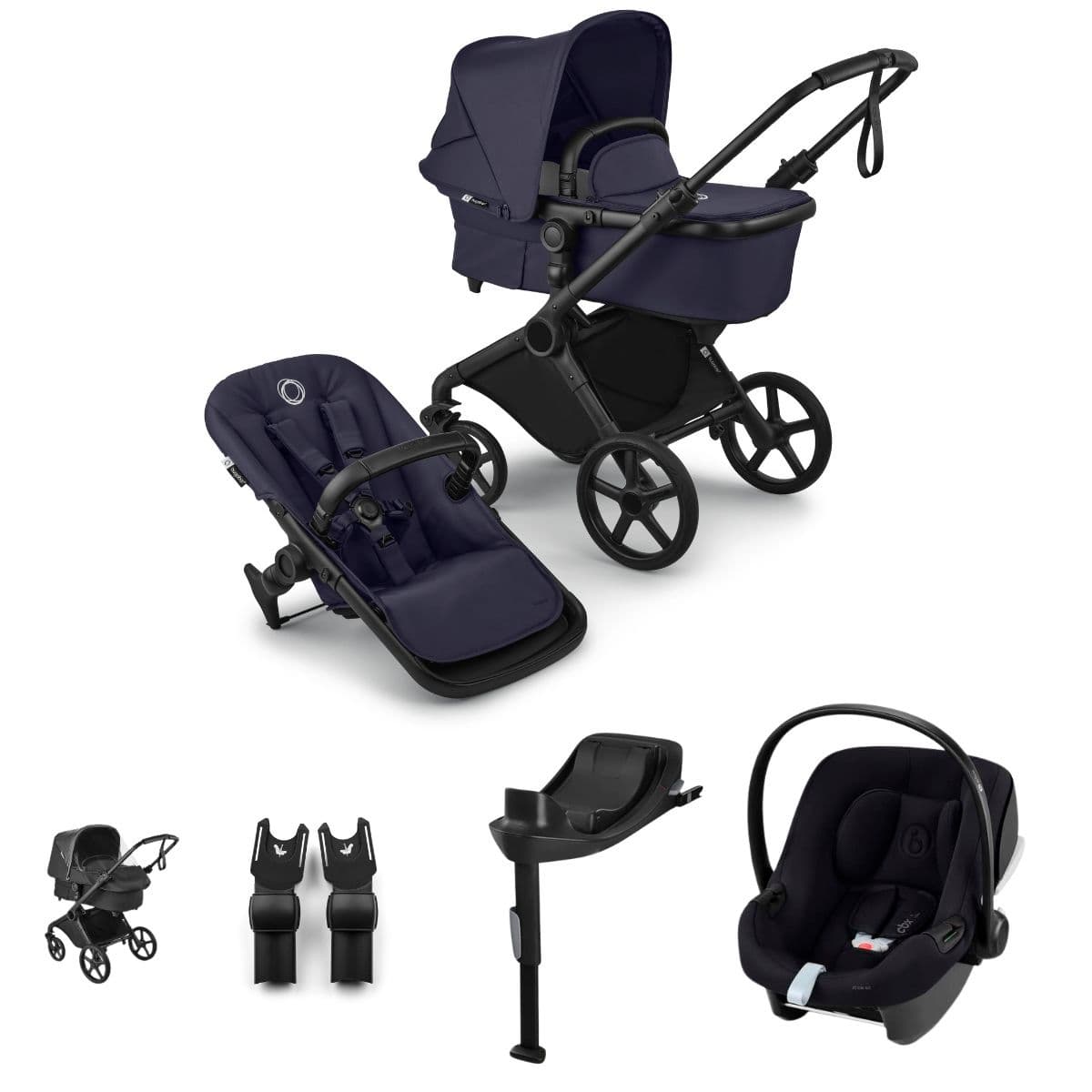 Cub + Cybex Aton B2 i-Size- Deep Indigo - image 1
