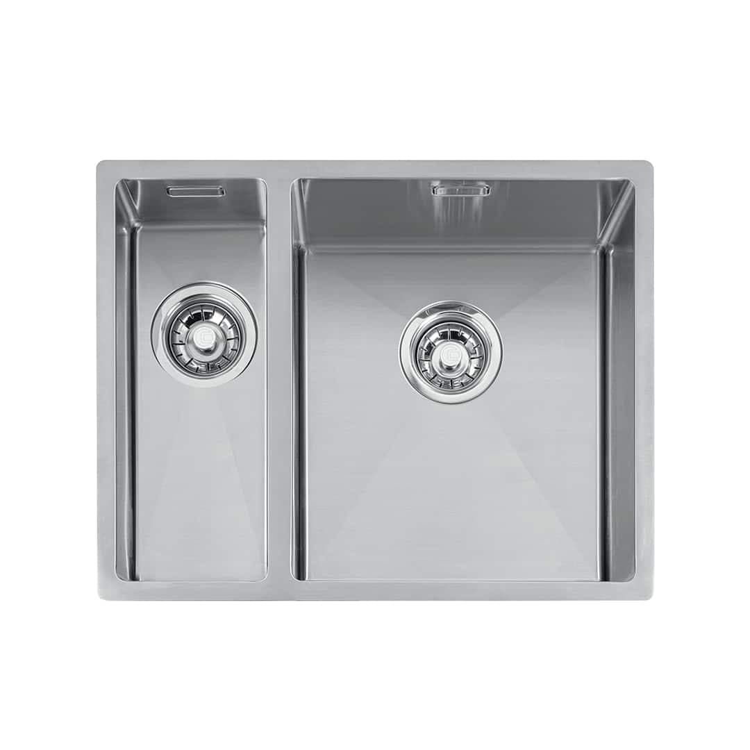 Caple Mode 151/L Inset or Undermount Stainless Steel Sink - image 1